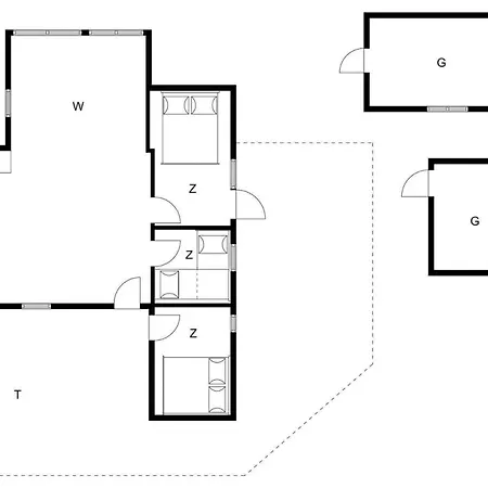 232-thisted-klitrosevej-64 Casa de Férias *