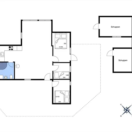 232-thisted-klitrosevej-64 Casa de Férias Thisted